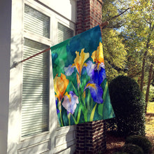 Load image into Gallery viewer, Tennessee Iris in Watercolor House Flag