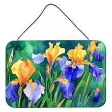 Load image into Gallery viewer, Tennessee Iris in Watercolor Wall or Door Hanging Prints