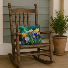 Load image into Gallery viewer, Tennessee Iris in Watercolor Throw Pillow