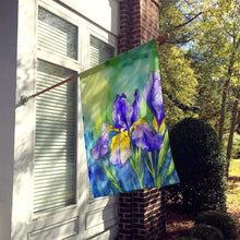 Load image into Gallery viewer, Tennessee Iris in Watercolor House Flag