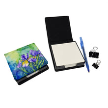 Load image into Gallery viewer, Tennessee Iris in Watercolor PU Leather Note Paper Holder