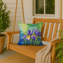 Load image into Gallery viewer, Tennessee Iris in Watercolor Throw Pillow