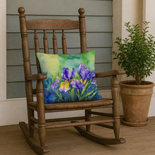 Load image into Gallery viewer, Tennessee Iris in Watercolor Throw Pillow
