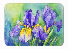 Load image into Gallery viewer, Tennessee Iris in Watercolor Memory Foam Kitchen Mat