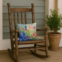 Load image into Gallery viewer, Texas Bluebonnets in Watercolor Throw Pillow