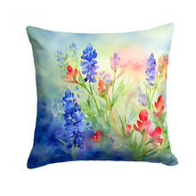 Load image into Gallery viewer, Texas Bluebonnets in Watercolor Throw Pillow