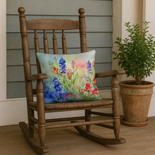Load image into Gallery viewer, Texas Bluebonnets in Watercolor Throw Pillow