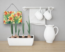 Load image into Gallery viewer, Utah Sego Lilies in Watercolor Wall or Door Hanging Prints