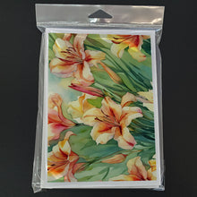 Load image into Gallery viewer, Utah Sego Lilies in Watercolor Greeting Cards -  Blank Note Cards – 8-Pack of Artist-Designed Cards with Envelopes