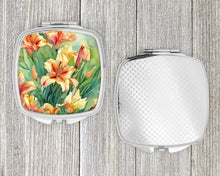 Load image into Gallery viewer, Utah Sego Lilies in Watercolor Compact Mirror