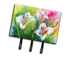 Load image into Gallery viewer, Utah Sego Lilies in Watercolor Leash or Key Holder