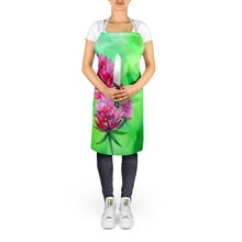 Load image into Gallery viewer, Vermont Red Clover in Watercolor Apron – Artist-Designed Kitchen, BBQ &amp; Craft Apron