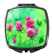 Load image into Gallery viewer, Vermont Red Clover in Watercolor Compact Mirror