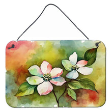 Load image into Gallery viewer, Virginia American Dogwood in Watercolor Wall or Door Hanging Prints