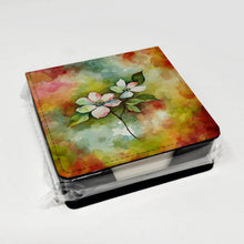 Load image into Gallery viewer, Virginia American Dogwood in Watercolor PU Leather Note Paper Holder