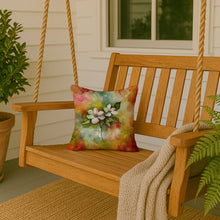 Load image into Gallery viewer, Virginia American Dogwood in Watercolor Throw Pillow