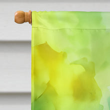 Load image into Gallery viewer, Virginia American Dogwood in Watercolor House Flag