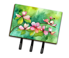 Load image into Gallery viewer, Virginia American Dogwood in Watercolor Leash or Key Holder