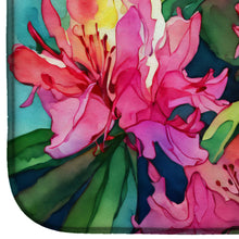 Load image into Gallery viewer, West Virginia Rhododendrons in Watercolor Dish Drying Mat