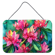 Load image into Gallery viewer, West Virginia Rhododendrons in Watercolor Wall or Door Hanging Prints