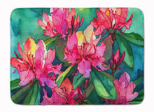 Load image into Gallery viewer, West Virginia Rhododendrons in Watercolor Memory Foam Kitchen Mat