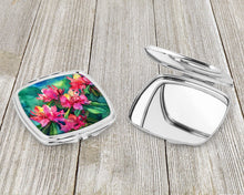 Load image into Gallery viewer, West Virginia Rhododendrons in Watercolor Compact Mirror