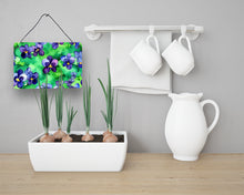 Load image into Gallery viewer, Wisconsin Wood Violets in Watercolor Wall or Door Hanging Prints