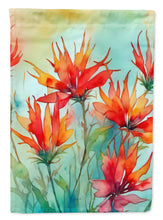 Load image into Gallery viewer, Wyoming Indian Paintbrush in Watercolor House Flag