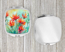 Load image into Gallery viewer, Wyoming Indian Paintbrush in Watercolor Compact Mirror