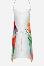 Load image into Gallery viewer, Wyoming Indian Paintbrush in Watercolor Apron – Artist-Designed Kitchen, BBQ &amp; Craft Apron