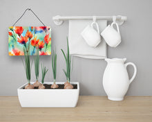 Load image into Gallery viewer, Wyoming Indian Paintbrush in Watercolor Wall or Door Hanging Prints