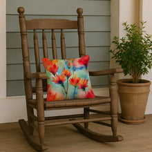 Load image into Gallery viewer, Wyoming Indian Paintbrush in Watercolor Throw Pillow