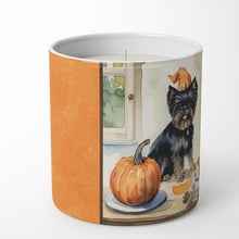 Load image into Gallery viewer, Affenpinscher Fall Kitchen Pumpkins Decorative Soy Candle