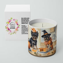 Load image into Gallery viewer, Affenpinscher Fall Kitchen Pumpkins Decorative Soy Candle