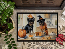 Load image into Gallery viewer, Affenpinscher Fall Kitchen Pumpkins Doormat -  18x27 Decorative Floor Mat – Indoor/Outdoor Rug