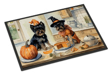 Load image into Gallery viewer, Affenpinscher Fall Kitchen Pumpkins Doormat -  18x27 Decorative Floor Mat – Indoor/Outdoor Rug