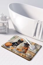 Load image into Gallery viewer, Affenpinscher Fall Kitchen Pumpkins Memory Foam Kitchen Mat