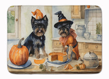 Load image into Gallery viewer, Affenpinscher Fall Kitchen Pumpkins Memory Foam Kitchen Mat