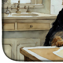 Load image into Gallery viewer, Airedale Terrier Fall Kitchen Pumpkins Dish Drying Mat