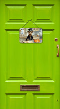 Load image into Gallery viewer, Airedale Terrier Fall Kitchen Pumpkins Wall or Door Hanging Prints