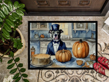 Load image into Gallery viewer, Pit Bull Terrier Fall Kitchen Pumpkins Doormat - 24x36 Decorative Floor Mat – Indoor/Outdoor Rug with Artistic Flair