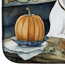 Load image into Gallery viewer, Pit Bull Terrier Fall Kitchen Pumpkins Dish Drying Mat