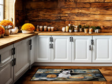 Load image into Gallery viewer, Pit Bull Terrier Fall Kitchen Pumpkins Runner Mat 28x58