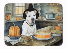 Load image into Gallery viewer, Pit Bull Terrier Fall Kitchen Pumpkins Memory Foam Kitchen Mat