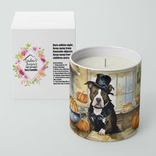 Load image into Gallery viewer, Pit Bull Terrier Fall Kitchen Pumpkins Decorative Soy Candle