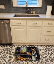 Load image into Gallery viewer, Australian Terrier Fall Kitchen Pumpkins Memory Foam Kitchen Mat