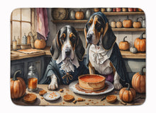 Load image into Gallery viewer, Basset Hound Fall Kitchen Pumpkins Memory Foam Kitchen Mat