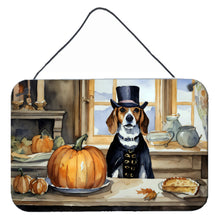 Load image into Gallery viewer, Beagle Fall Kitchen Pumpkins Wall or Door Hanging Prints