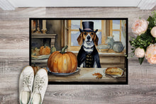 Load image into Gallery viewer, Beagle Fall Kitchen Pumpkins Doormat - 24x36 Decorative Floor Mat – Indoor/Outdoor Rug with Artistic Flair