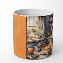 Load image into Gallery viewer, Bearded Collie Fall Kitchen Pumpkins Decorative Soy Candle